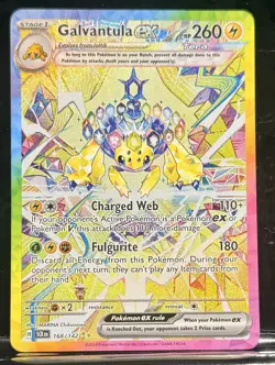 Galvantula ex 168/142 Special IL Rare SV07: Stellar Crown Pokemon TCG (MINT) - Image 1