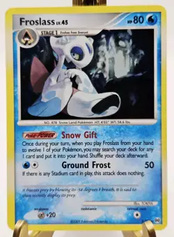 Froslass LV.45 2/99 Holo Rare Platinum Arceus Pokemon TCG LP 2009 - Image 1