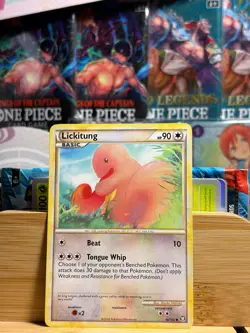 LICKITUNG 66/102 HGSS Triumphant Common Regular Pokemon TCG Lightly Played - Image 1