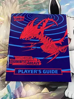 Pokemon TCG Sword & Shield: Darkness Ablaze Player's Guide Book Only - Image 1