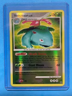 Venusaur Lv.51 Pokemon TCG Reverse Holofoil 20/132 Secret Wonders 2007 Rare - Image 1
