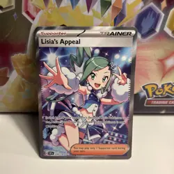 Pokemon TCG Lisia's Appeal Full Art Surging Sparks 234/191 NM English - Image 1