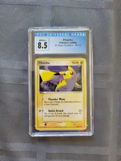 Pokemon: Pikachu #78/110 EX Holon Phantoms Vintage Non-holo 2006 - CGC 8.5 - D44 - Image 1