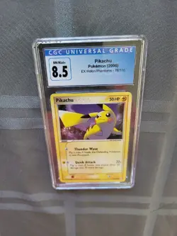 Pokemon: Pikachu #78/110 EX Holon Phantoms Vintage Non-holo 2006 - CGC 8.5 - D44 - Image 5
