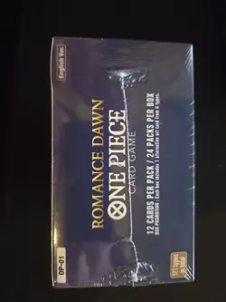 Booster Box TCG One Piece Romance Dawn OP-01 ENG Bandai Sealed (White Bottom) - Image 4