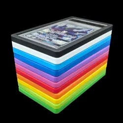 5 x Silicone Card Protectors Case Bumpers for PSA Slabs - 12 Colours Mix & Match - Image 2