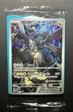 Sealed Pokemon Center N's Zekrom Ascended Heroes Promo Card 031 Black Star - Image 1