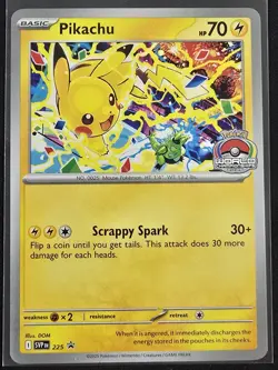 Pikachu - 225 (World Championship 2025) 225 Sv: Scarlet & Violet Promo Cards... - Image 3