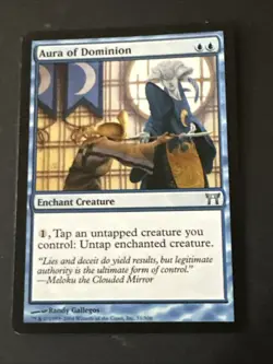 Aura Of Dominion X1 Champions Of Kamigawa NM Condition See Pics Front Back - Image 1