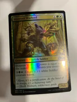 Ironroot Warlord - 2020 Core Set M20 - Foil Magic the Gathering MTG Nice! - Image 1