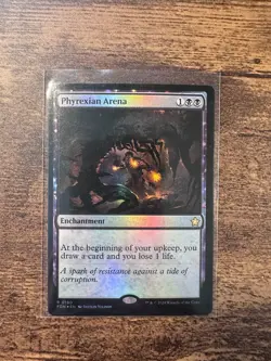 Phyrexian Arena Foundations Foil NM MTG - Image 1