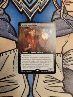 1x Misfortune Teller Extended Art - NM/M NCC MTG Magic - Image 1