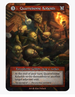x3 Quarrelsome Kobolds Exceptional Beta Sorcery Contested Realm - Image 1