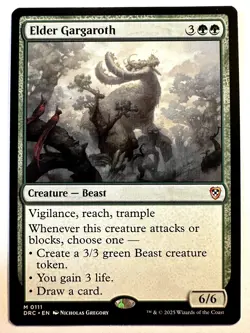 Elder Gargaroth M Commander: Aetherdrift 111 NM - Image 1
