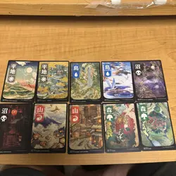 KAMIGAWA Magic The Gathering Land Set Non-Foil 293-‘302 - Image 1