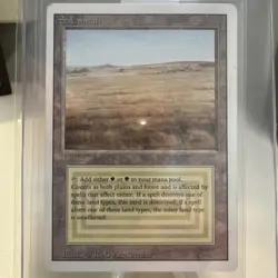 Savannah Revised Rare MTG Magic the Gathering MP - Image 1