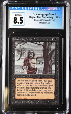 Magic: the Gathering MTG Scavenging Ghoul [Alpha Edition] Graded CGC 8.5 NM/Mint - Image 1