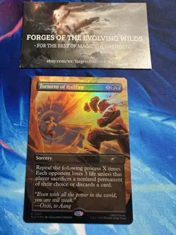 Torment of Hailfire Foil Avatar: The Last Airbender Everything Secret Lair - Image 1