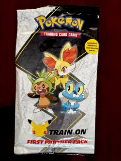 Pokemon TCG First Partner Pack - Kalos 3 Jumbo Cards + 2 Booster Packs 820650809637 - Image 1
