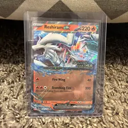 Pokemon TCG Reshiram EX 030/159 Journey Together Stamped Double Rare Holo NM - Image 1