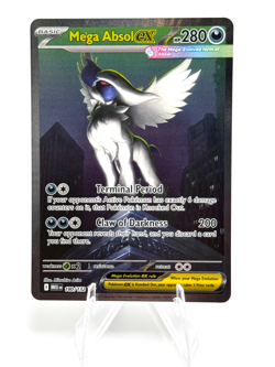 Pokemon Mega Absol ex Special Illustration Rare Mega Evolution 180/132 - Image 1