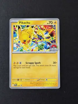 Pokemon TCG Pikachu 225 Promo World Championships 2025 - Image 1