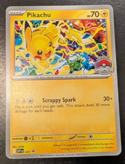 Pokemon Pikachu World Championship 2025 Promo SVP225 NM - Image 1