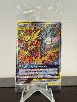 Moltres Zapdos Articuno GX SM210 Pokemon Sun Moon Black Star Promo English NM - Image 1