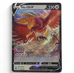 Ho-Oh V 140/195 Swsh12: Sword & Shield - Silver Tempest Holo Pokemon TCG NM - Image 1