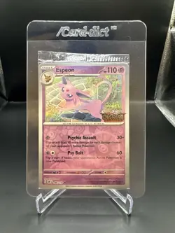 SEALED Espeon Best Buy Exclusive #086/197 Pokemon Obsidian Flames Scarlet Violet - Image 1