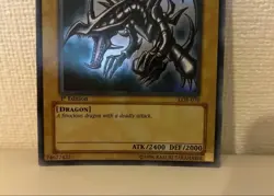Yu-Gi-Oh 【U.S./DDP】 Red-Eyes Black Dragon Old Asian LOB-070 1st ED [Excellent＋] - Image 3