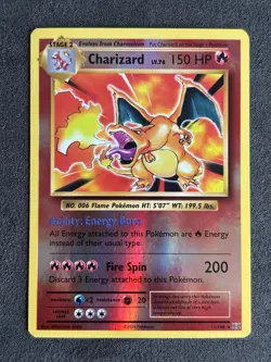 NM! Charizard (11/108) XY Evolutions Reverse Holo Pokemon Card FAST & FREE P&P! - Image 1