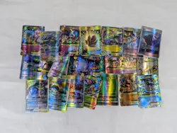 22 PCS Pokemon TCG Mixed Lot – Ultra Rare & Holo Cards Collection - Image 1