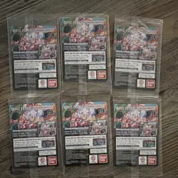 Bandai One Piece CCG US Voyage Monkey.D.Luffy Card Lot (6 Cards, 2026, English) - Image 2