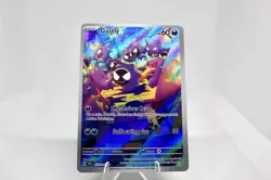 Pokemon TCG Gastly Illustration Rare IR Holo Card 177/162 Temporal Forces - Image 1