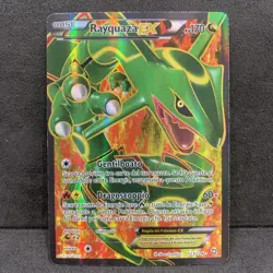 Pokemon Card Rayquaza EX Full Art UR 123/124 Stirpe Dei Draghi 2012 ITA - Image 1