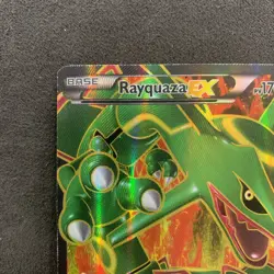 Pokemon Card Rayquaza EX Full Art UR 123/124 Stirpe Dei Draghi 2012 ITA - Image 2