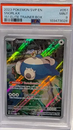 Snorlax 051 Sv: Scarlet & Violet Promo Cards Holo - Image 1