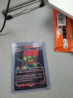 Raphael, the Muscle (0091) 8Bit Showcase Surge Foil Magic The Gathering TMNT - Image 1