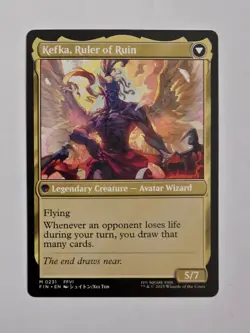 Kefka, Court Mage - M0231 Regular - Final Fantasy - Magic the Gathering - NM - Image 2