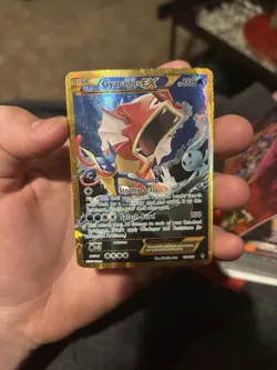 Pokemon Gyarados EX Breakpoint Secret Rare Full Art Holo 123/122 English - Image 1
