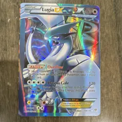 Pokemon Lugia EX Plasma Storm Full Art Ultra Rare Holo 134/135 180 HP Card - Image 1