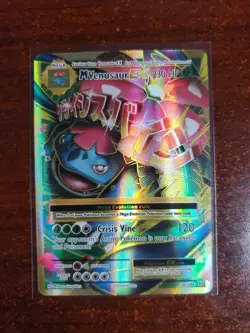 2016 Pokemon Evolutions M Venusaur EX Full Art 100/108 - Image 1