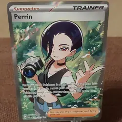 Pokemon TCG Perrin 209/167 SV06: Twilight Masquerade Full Art Ultra Rare Holo - Image 1