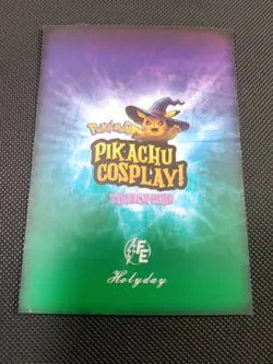 The Nightmare Before Christmas #116 Galaxy Holo-Electric Pikachu Cosplay Pokemon - Image 2