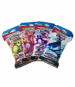 Pokemon TCG SWSH: Battle Styles Sleeved Booster Pack complete Artwork set - Image 1