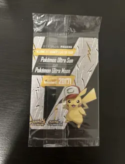 POKEMON SEALED ASH'S PIKACHU SM108 I CHOOSE YOU MOVIE PROMO - Image 2