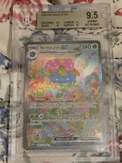 Pokemon TCG Venusaur Holo SIR EX 151 S&V 198/165 BGS 9.5 - Image 1