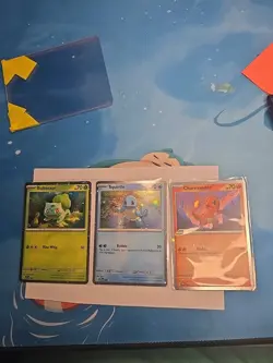 Promo Set Bulbasaur 46 Charmander 47 Squirtle 48 -Near Mint- Pokemon TCG - Image 1