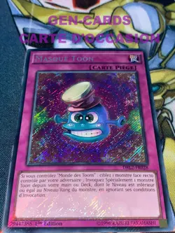 CARTE Yu Gi Oh MASQUE TOON DRL2-FR028 1ere edition - Image 1
